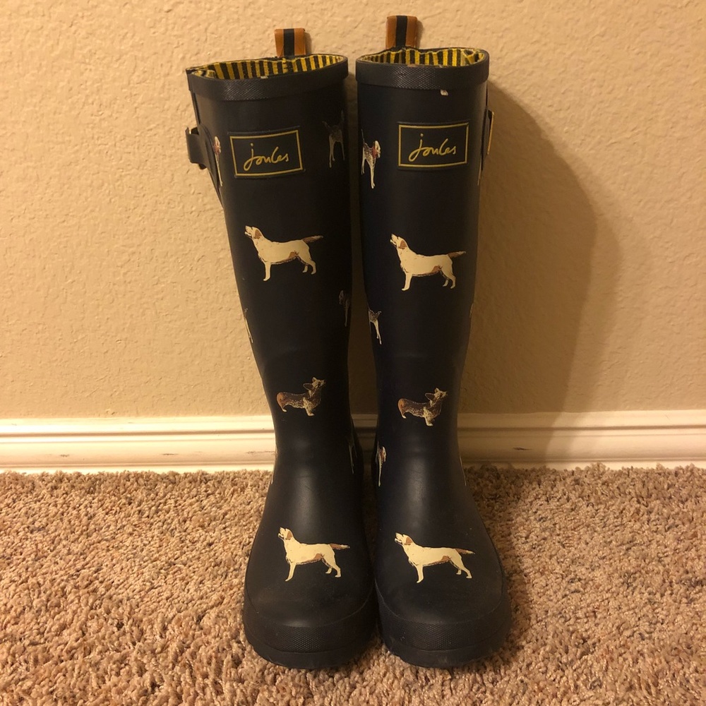 Joules Puppy Rainboots 🌂